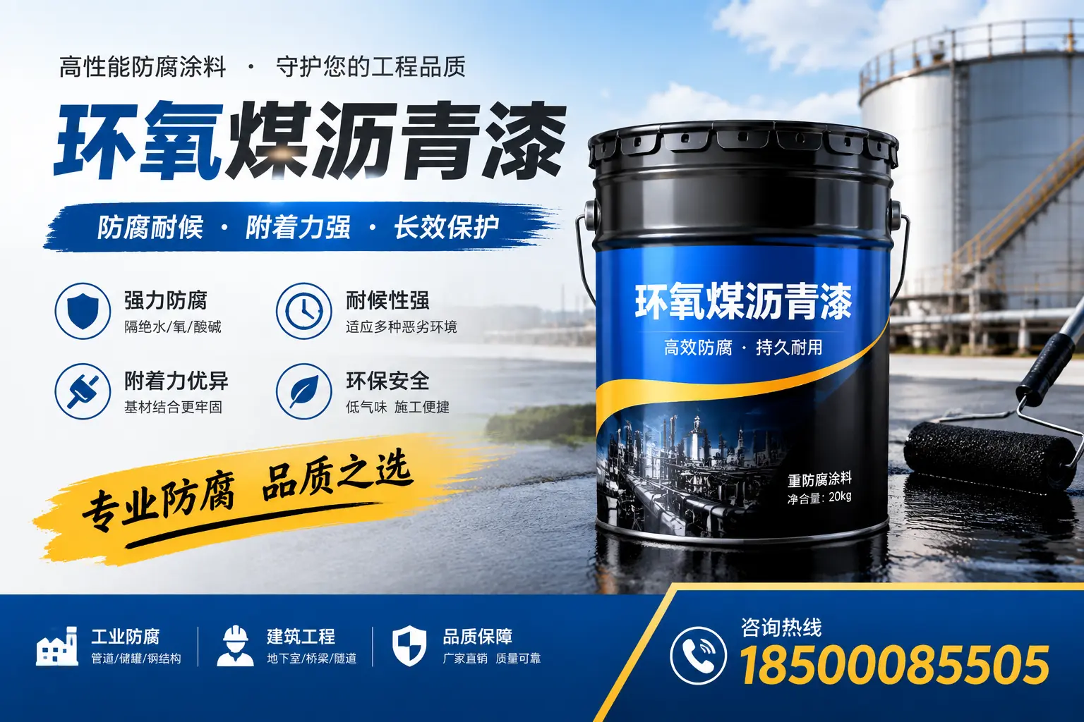 如何选择适合的环氧煤沥青漆？惠州市场选型指南